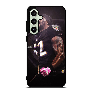 RAY LEWIS BALTIMORE RAVENS NFL Samsung Galaxy S24 FE Case Cover RAY LEWIS BALTIMORE RAVENS NFL Samsung Galaxy S24 FE Case Cover