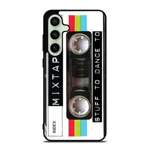 RETRO CLEAR MIXTAPE Samsung Galaxy S24 FE Case Cover RETRO CLEAR MIXTAPE Samsung Galaxy S24 FE Case Cover
