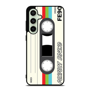 RETRO STEREO CASETTE TAPE Samsung Galaxy S24 FE Case Cover RETRO STEREO CASETTE TAPE Samsung Galaxy S24 FE Case Cover