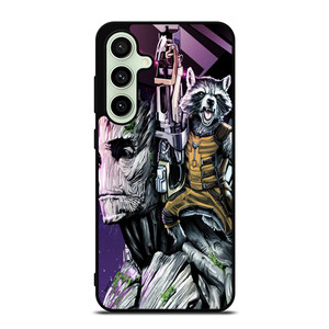 ROCKET RACCOON AND GROOT MARVEL Samsung Galaxy S24 FE Case Cover
