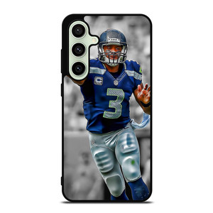 RUSSELL WILSON SEATTLE SEAHAWK Samsung Galaxy S24 FE Case Cover RUSSELL WILSON SEATTLE SEAHAWK Samsung Galaxy S24 FE Case Cover