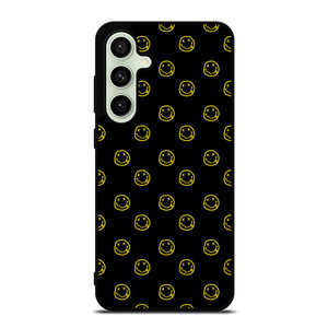 SMILEY FACE NIRVANA PATTERN Samsung Galaxy S24 FE Case Cover