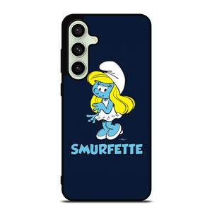SMURFETTE SMURF GIRL CARTOON Samsung Galaxy S24 FE Case Cover