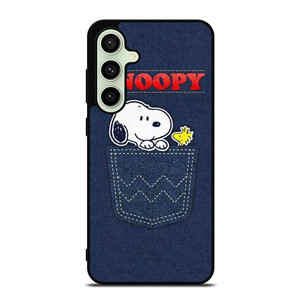 SNOOPY IN POCKET CARTOON Samsung Galaxy S24 FE Case Cover