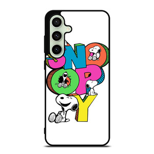 SNOOPY THE PEANUTS CARTOON Samsung Galaxy S24 FE Case Cover