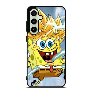 SPONGEBOB DRAGON BALL SAIYAN Samsung Galaxy S24 FE Case Cover SPONGEBOB DRAGON BALL SAIYAN Samsung Galaxy S24 FE Case Cover