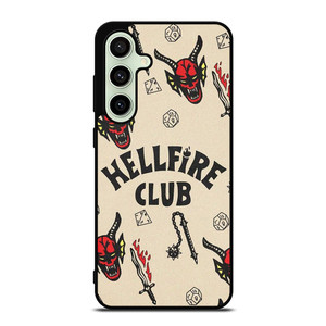 STRANGER THINGS HELLFIRE CLUB Samsung Galaxy S24 FE Case Cover