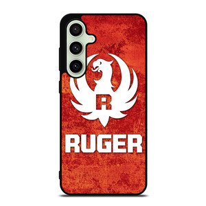 STURM RUGER FIREARMS RUSTY RED Samsung Galaxy S24 FE Case Cover STURM RUGER FIREARMS RUSTY RED Samsung Galaxy S24 FE Case Cover