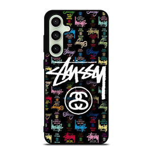 STUSSY COLLAGE LOGO Samsung Galaxy S24 FE Case Cover STUSSY COLLAGE LOGO Samsung Galaxy S24 FE Case Cover
