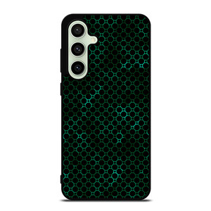 STYLISH HEXAGONAL GREEN PATTERN Samsung Galaxy S24 FE Case Cover