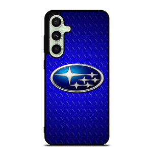 SUBARU BLUE METAL LOGO Samsung Galaxy S24 FE Case Cover