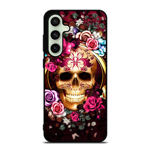 SUGAR SKULL FLOWER 2 Samsung Galaxy S24 FE Case Cover SUGAR SKULL FLOWER 2 Samsung Galaxy S24 FE Case Cover