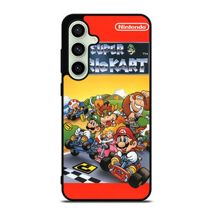 SUPER MARIO KART BROSS GAMES NINTENDO POSTER Samsung Galaxy S24 FE Case Cover SUPER MARIO KART BROSS GAMES NINTENDO POSTER Samsung Galaxy S24 FE Case Cover