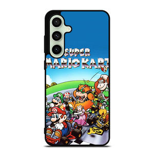 SUPER MARIO KART BROSS NINTENDO GAMES POSTER Samsung Galaxy S24 FE Case Cover SUPER MARIO KART BROSS NINTENDO GAMES POSTER Samsung Galaxy S24 FE Case Cover