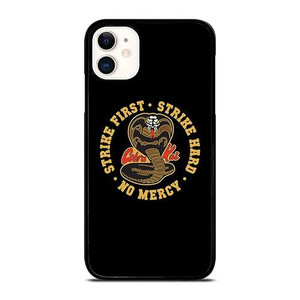 NO MERCY COBRA KAI KARATE iPhone 11 Case Cover