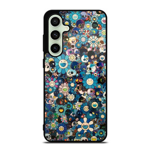 TAKASHI MURAKAMI FLOWERS SKULL Samsung Galaxy S24 FE Case Cover