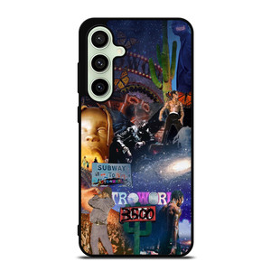 TRAVIS SCOTT COLLAGE Samsung Galaxy S24 FE Case Cover TRAVIS SCOTT COLLAGE Samsung Galaxy S24 FE Case Cover