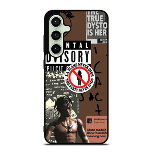 TRAVIS SCOTT RAPPER PARENTAL ADVISORY Samsung Galaxy S24 FE Case Cover TRAVIS SCOTT RAPPER PARENTAL ADVISORY Samsung Galaxy S24 FE Case Cover