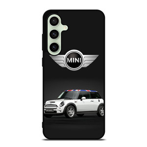 UNION JACK BLUE MINI COPER CAR Samsung Galaxy S24 FE Case Cover