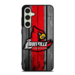 UNIVERSITY OF LOUISVILLE WOODEN LOGO Samsung Galaxy S24 FE Case Cover