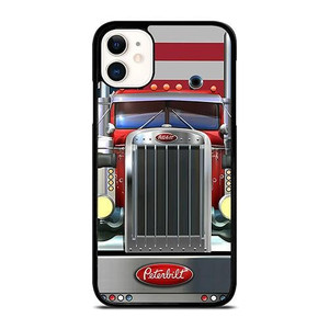 PETERBILT TRUCK AMERICAN FLAG iPhone 11 Case Cover PETERBILT TRUCK AMERICAN FLAG iPhone 11 Case Cover