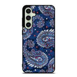 VERA BRADLEY BLUE PATTERN Samsung Galaxy S24 FE Case Cover