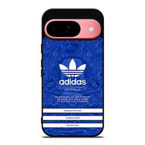 ADIDAS LOGO ORIGINALS BLUE Google Pixel 9 Case Cover ADIDAS LOGO ORIGINALS BLUE Google Pixel 9 Case Cover