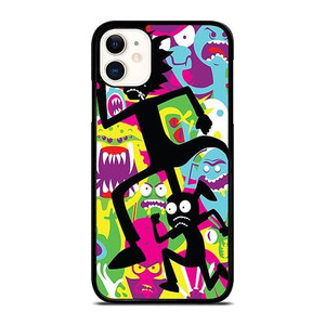 RICK AND MORTY COLORFUL ART iPhone 11 Case Cover