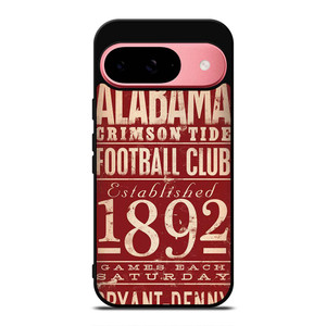 ALABAMA CRIMSON TIDE FOOTBALL CLUB 1892 Google Pixel 9 Case Cover