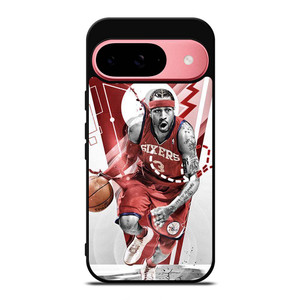 ALLEN IVERSON SIXERS BASKETBALL Google Pixel 9 Case Cover