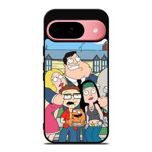AMERICAN DAD ALL CAST Google Pixel 9 Case Cover