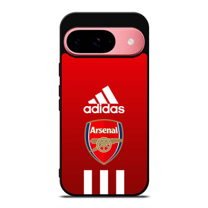 ARSENAL FC ADIDAS STRIPES Google Pixel 9 Case Cover ARSENAL FC ADIDAS STRIPES Google Pixel 9 Case Cover