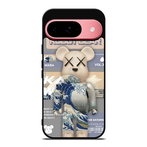 BEARBRICK ROBOT STYLE KAWS Google Pixel 9 Case Cover
