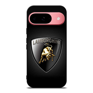 BLACK LAMBORGHINI LOGO Google Pixel 9 Case Cover BLACK LAMBORGHINI LOGO Google Pixel 9 Case Cover