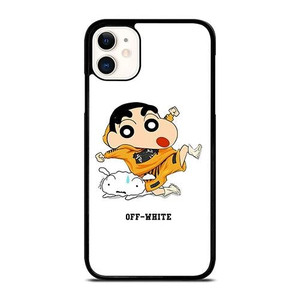 SHIN CHAN X OFF WHITE iPhone 11 Case Cover