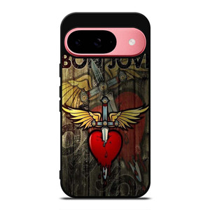 BON JOVI WOODEN LOGO Google Pixel 9 Case Cover