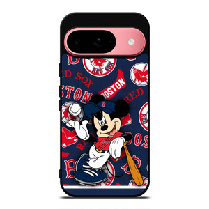BOSTON RED SOX MICKEY MOUSE Google Pixel 9 Case Cover BOSTON RED SOX MICKEY MOUSE Google Pixel 9 Case Cover