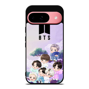 BTS BANGTAN BOYS KPOP KOREA CARTOON Google Pixel 9 Case Cover BTS BANGTAN BOYS KPOP KOREA CARTOON Google Pixel 9 Case Cover