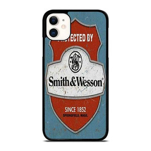 SMITH AND WESSON PISTOLS BADGE iPhone 11 Case Cover