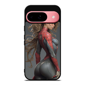 CARTOON SPIDER GIRL SEXY MARVEL COMICS Google Pixel 9 Case Cover