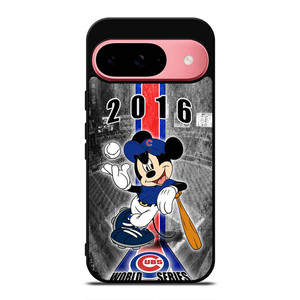 CHICAGO CUBS MICKEY MOUSE Google Pixel 9 Case Cover CHICAGO CUBS MICKEY MOUSE Google Pixel 9 Case Cover