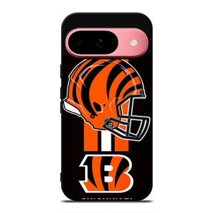 CINCINNATI BENGALS NFL FOOTBALL TEAM LOGO Google Pixel 9 Case Cover CINCINNATI BENGALS NFL FOOTBALL TEAM LOGO Google Pixel 9 Case Cover