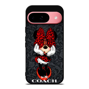 COACH MINNIE MOUSE CARTOON Google Pixel 9 Case Cover COACH MINNIE MOUSE CARTOON Google Pixel 9 Case Cover