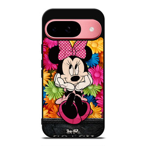 COACH MINNIE MOUSE FLOWER Google Pixel 9 Case Cover COACH MINNIE MOUSE FLOWER Google Pixel 9 Case Cover