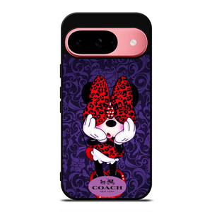 COACH MINNIE MOUSE PURPLE Google Pixel 9 Case Cover COACH MINNIE MOUSE PURPLE Google Pixel 9 Case Cover