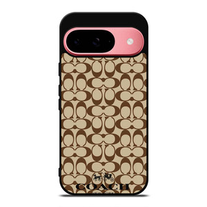 COACH NEW YORK BROWN Google Pixel 9 Case Cover COACH NEW YORK BROWN Google Pixel 9 Case Cover