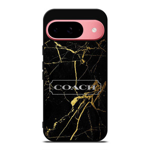 COACH NEW YORK GOLD MARBLE Google Pixel 9 Case Cover COACH NEW YORK GOLD MARBLE Google Pixel 9 Case Cover