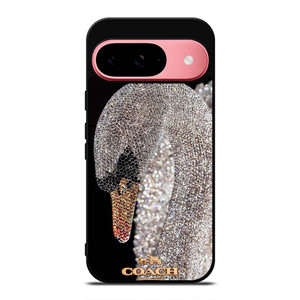 COACH NEW YORK LOGO DIAMOND SWAN Google Pixel 9 Case Cover