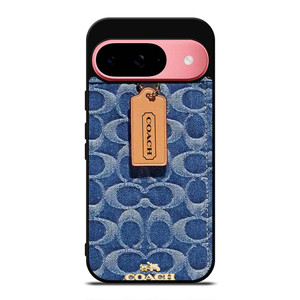 COACH NEW YORK LOGO JEANS BAG Google Pixel 9 Case Cover COACH NEW YORK LOGO JEANS BAG Google Pixel 9 Case Cover