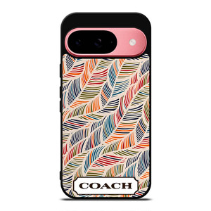 COACH NEW YORK LOGO MONOGRAM SEAMLESS PATTERN Google Pixel 9 Case Cover